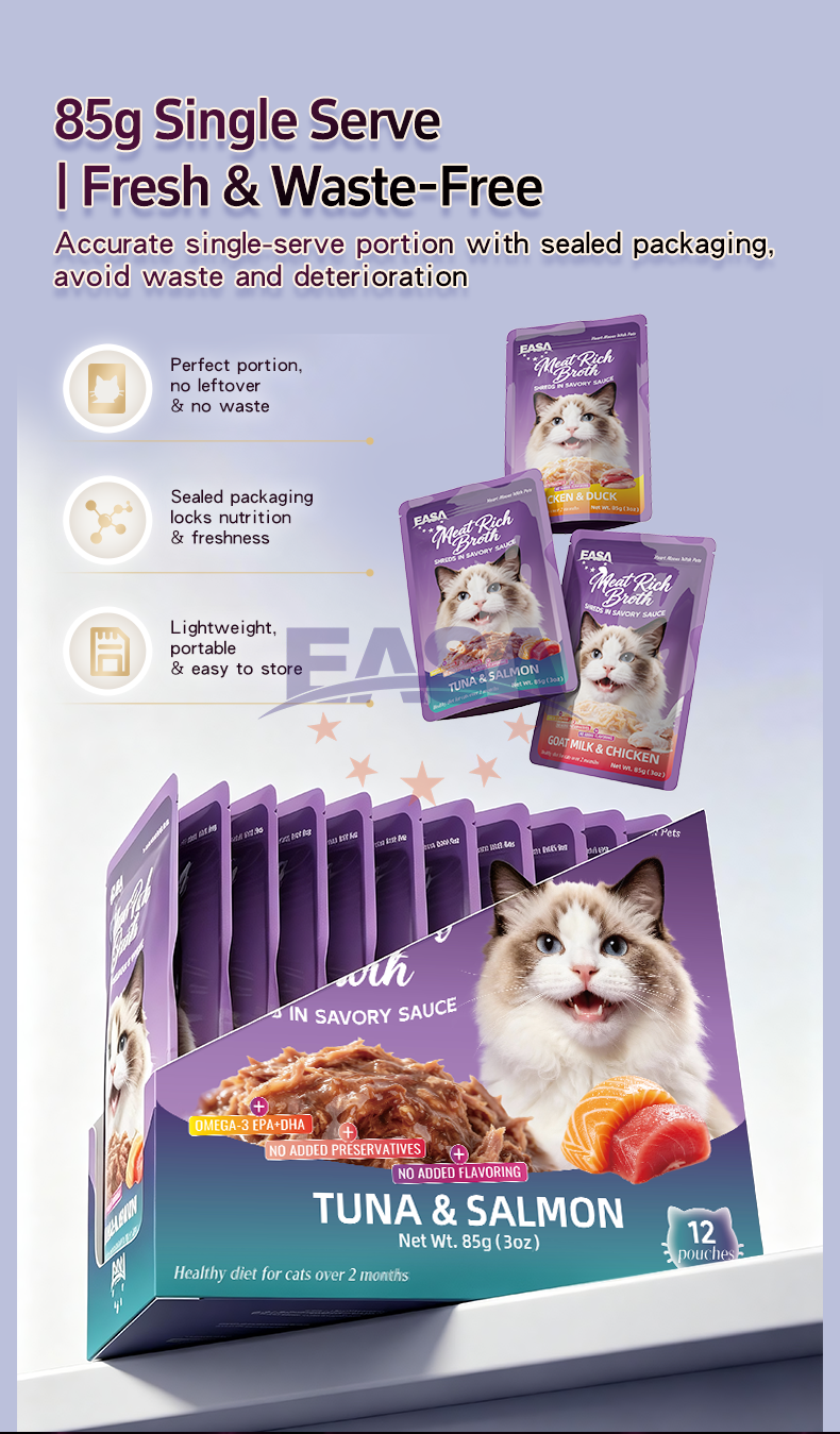 EASA Cat Meat Rich Broth 85g