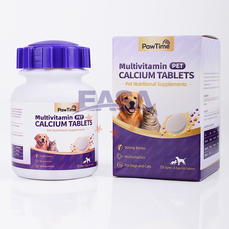 PAWTIME Multivitamin PET CALCIUM TABLETS