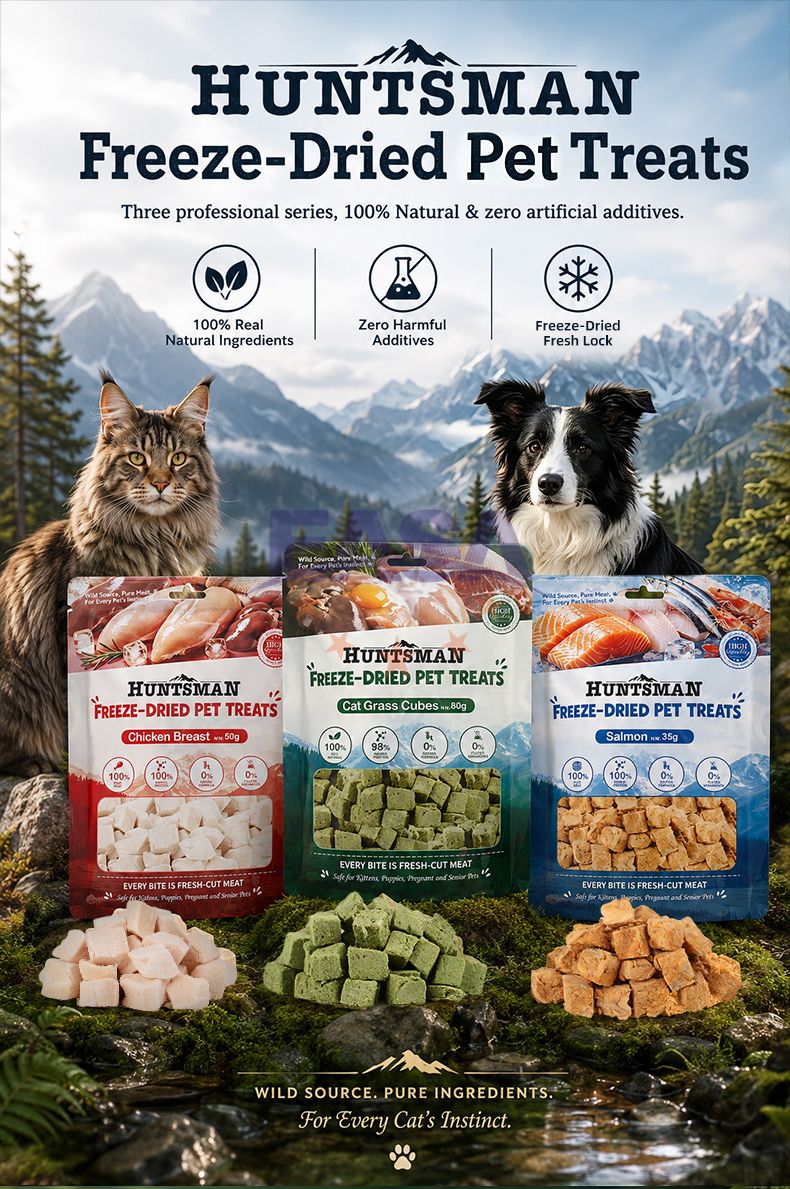 HUNTSMAN Freeze-dried Pet Treats 35g