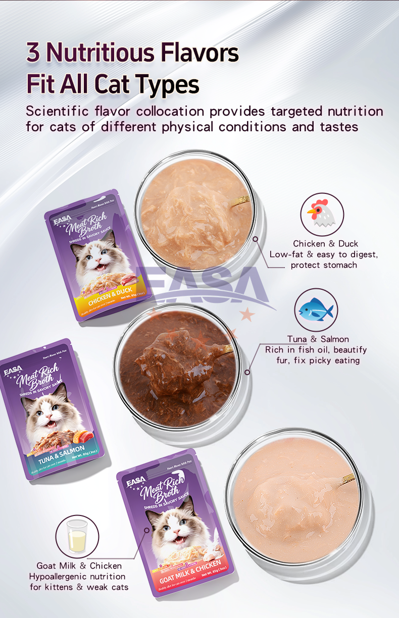 EASA Cat Meat Rich Broth 85g