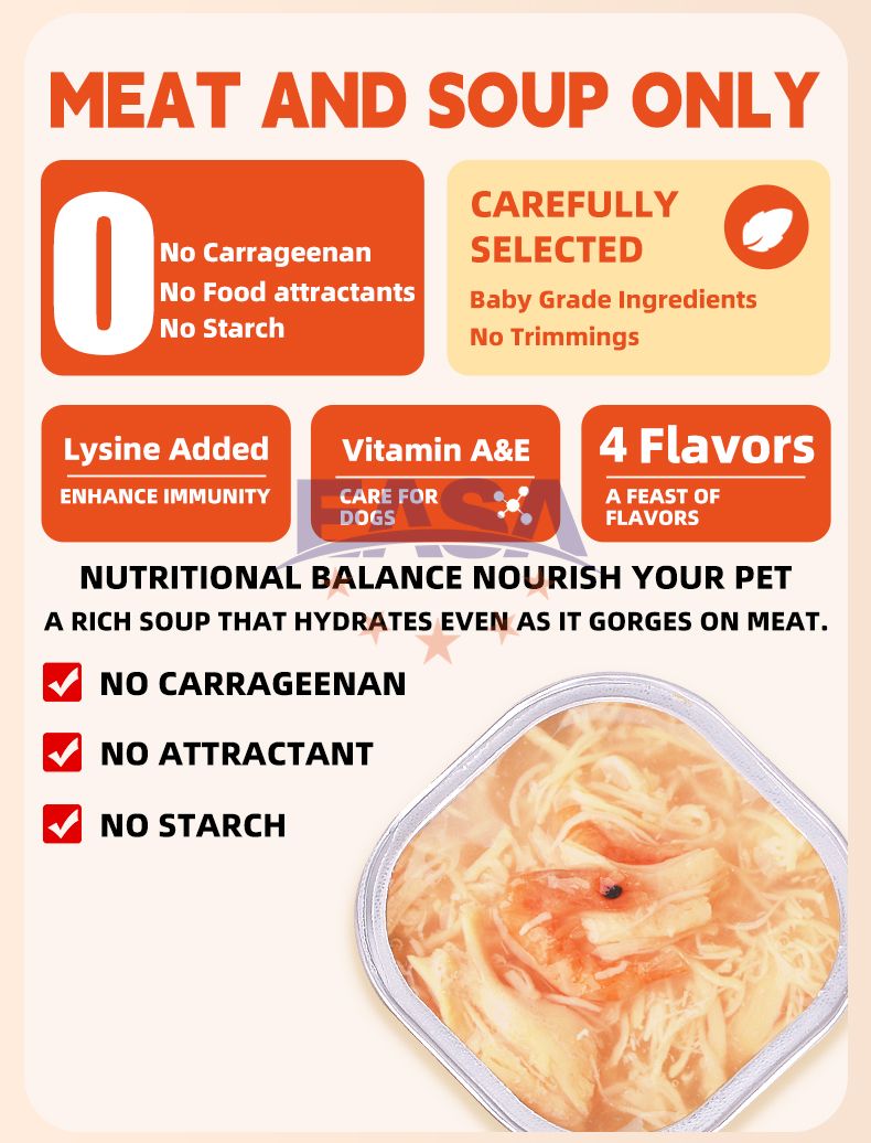 EASA  Real CMeat Broth Can 100g*12