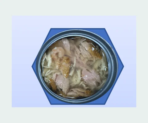 Scallop & White Shrimp Can — catalogue product reference